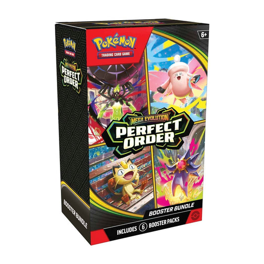 COMING SOON | Pokemon TCG - Mega Evolutions Perfect Order Booster Bundle