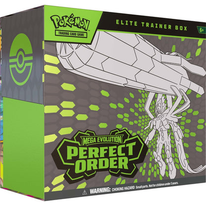 COMING SOON Pokémon TCG: Mega Evolutions Perfect Order Elite Trainer Box