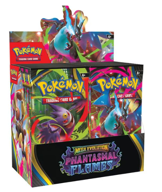 Pokémon TCG: Mega Evolutions 2 Phantasmal Flames Booster Box