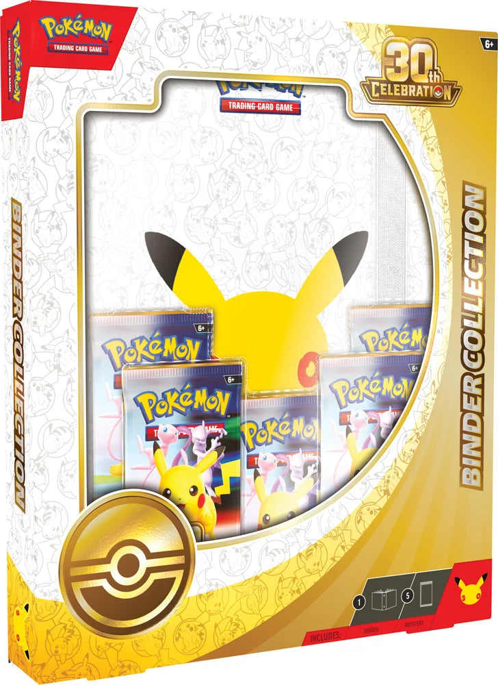 Pokémon TCG: 30th Celebration Binder Collection – 30th Anniversary