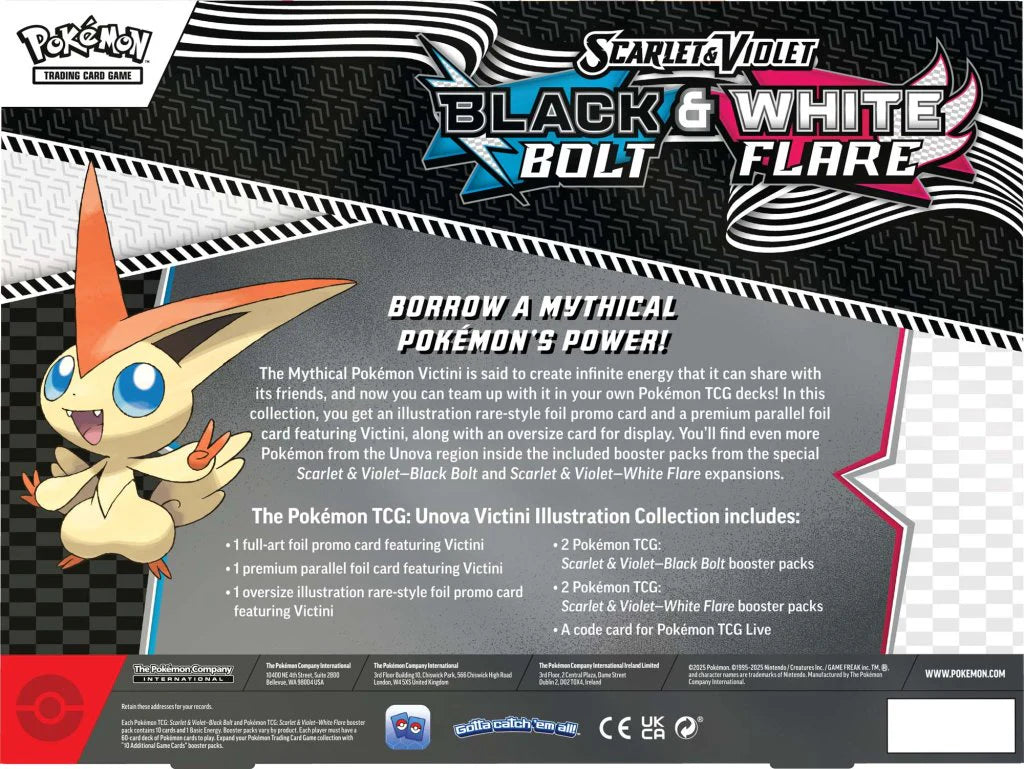 Pokémon TCG: Unova Victini Illustration Collection