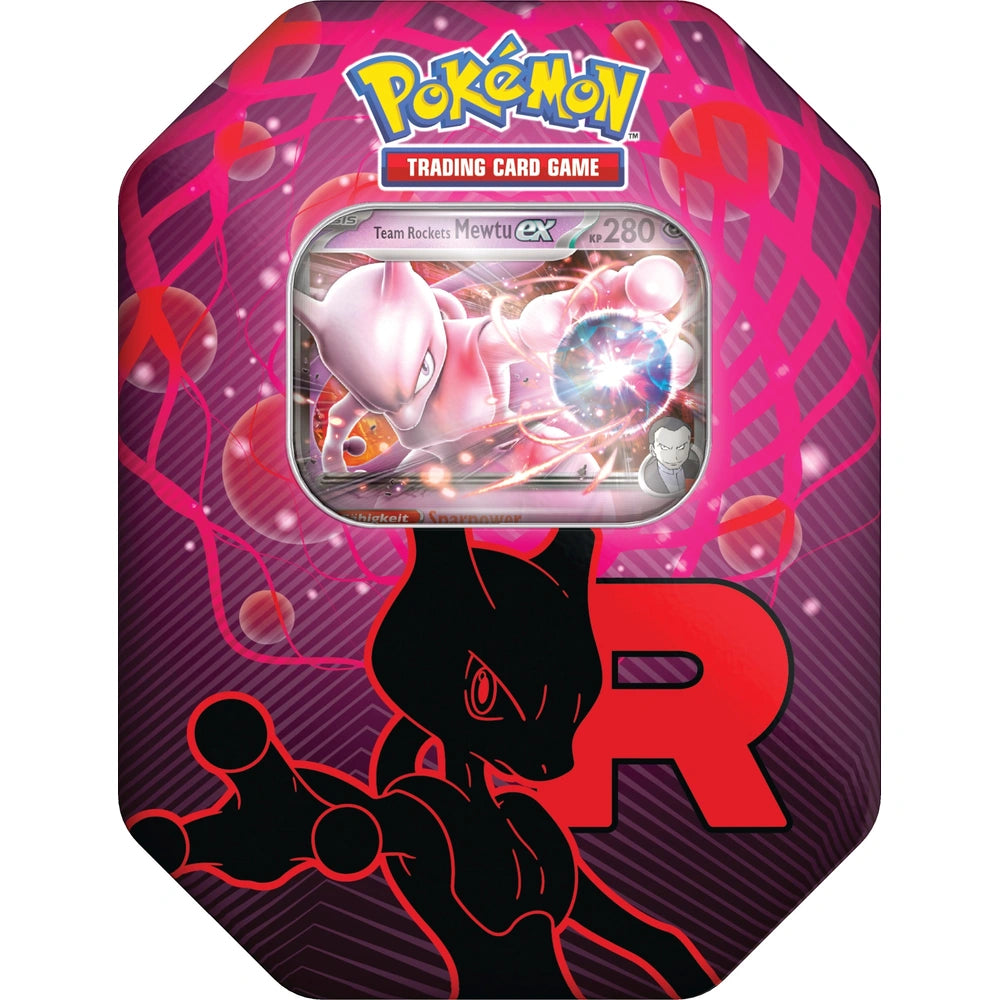 Pokemon TCG - Team Rocket Tin - Mewtwo ex