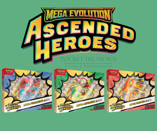 COMING SOON: Pokémon TCG: Ascended Heroes ex Box - Random