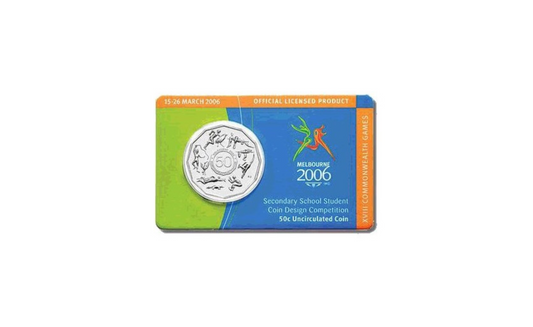 2006 Melbourne XVIII Commonwealth Games UNC 50c