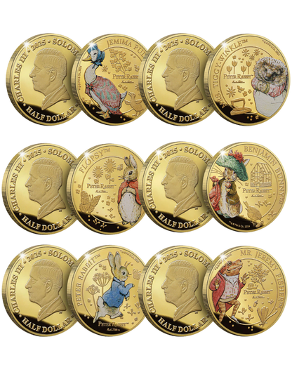 2025 Whiskers and Tales – Peter Rabbit Six-Coin Collection