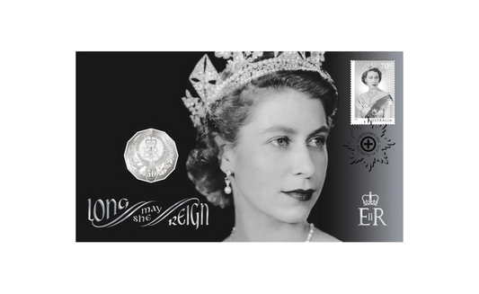 2015 50c Australian Queen Elizabeth "Long May She Reign" PNC