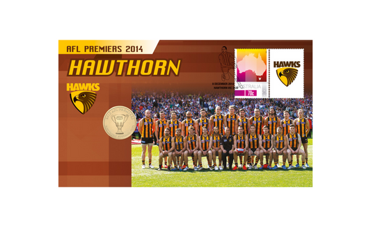 2014 $1 AFL Premiers Hawthorn PNC