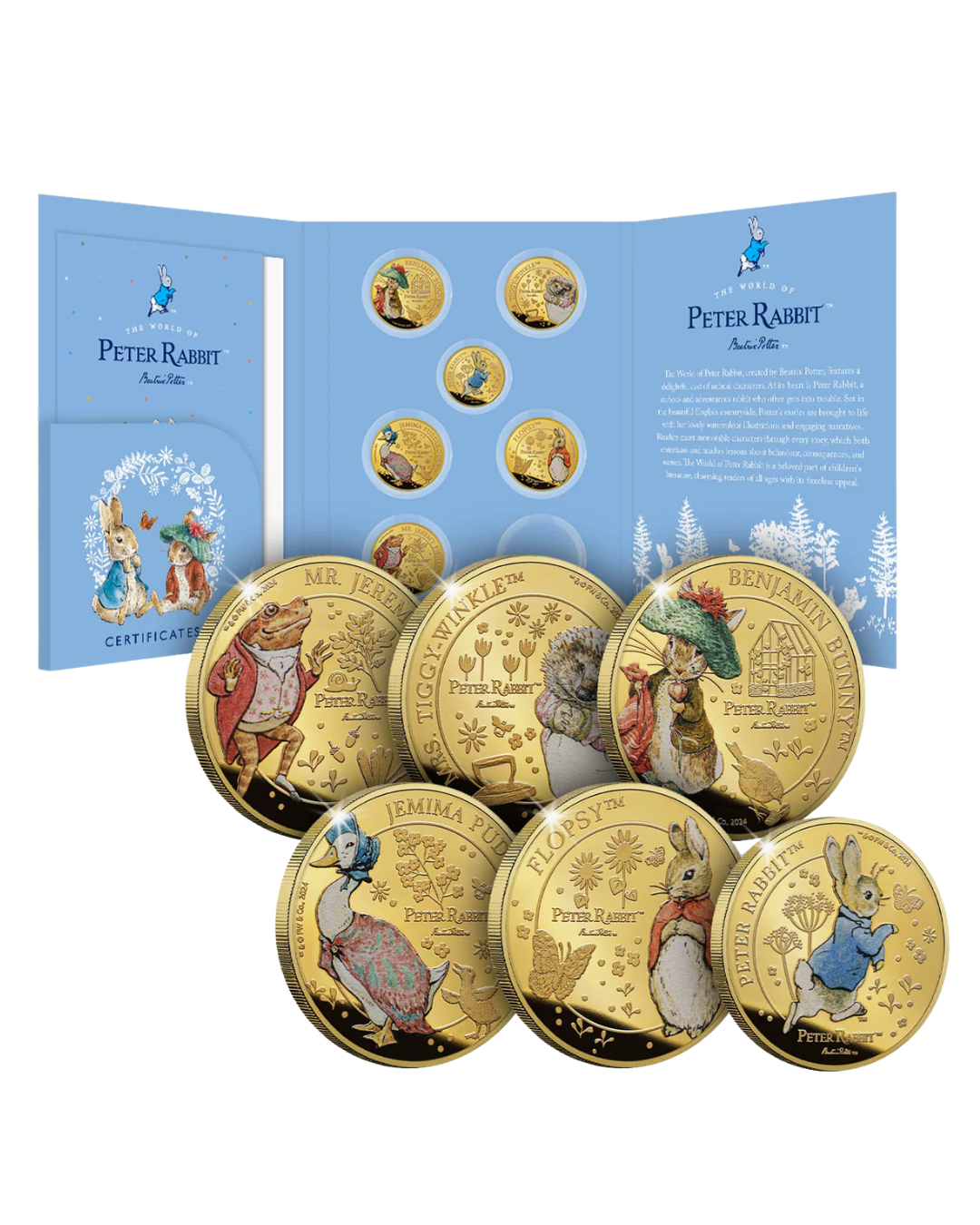 2025 Whiskers and Tales – Peter Rabbit Six-Coin Collection