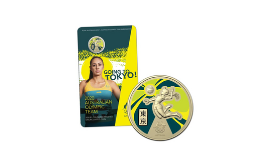 2020 $1 Tokyo Olympic Games Australian Team Ambassador Taliqua Clancy UNC Card