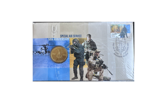 2007 50th Anniversary of Australian Special Air Service SAS $1 PNC