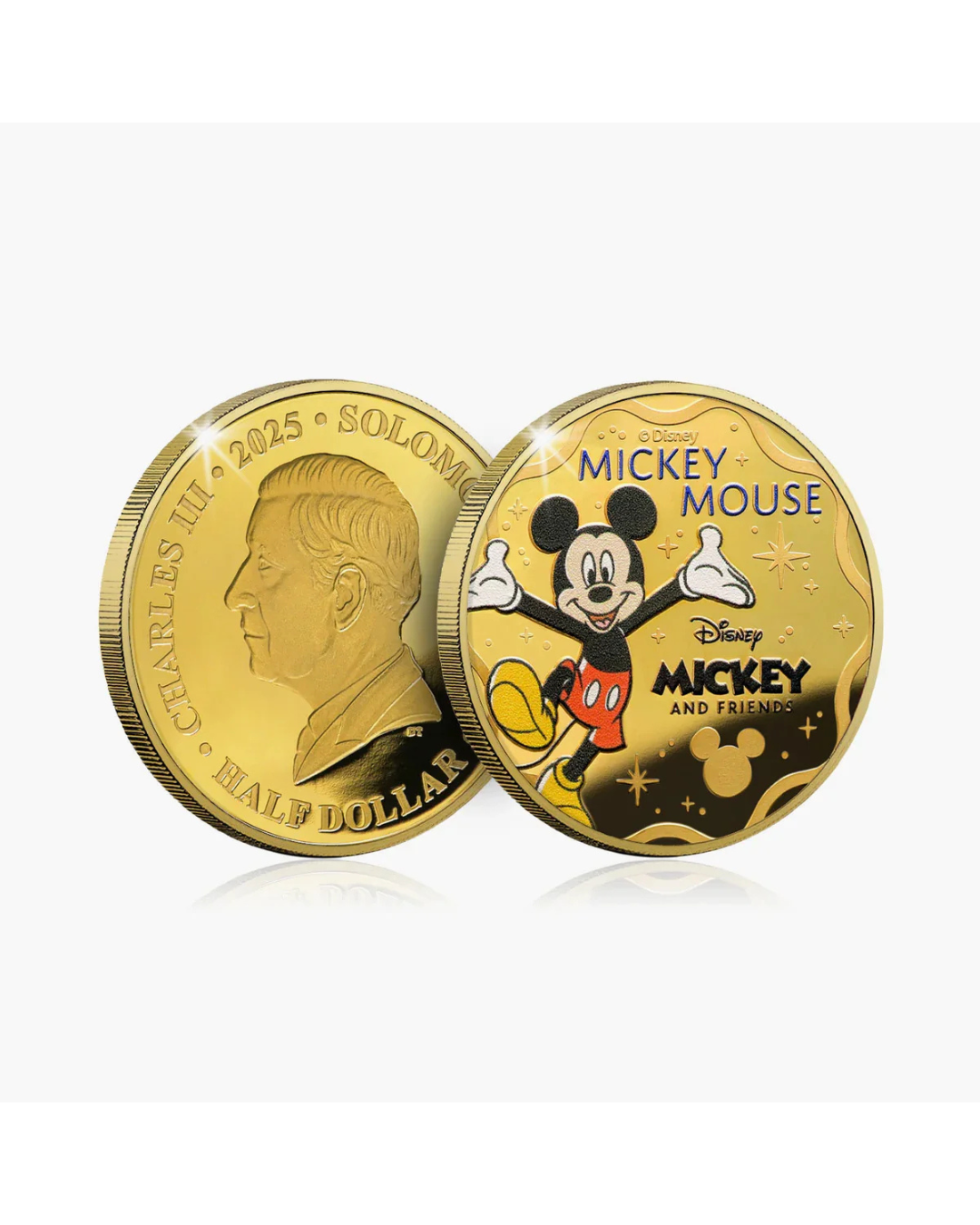 Mickey Mouse and Friends Forever Official 2025 Disney Coin Set