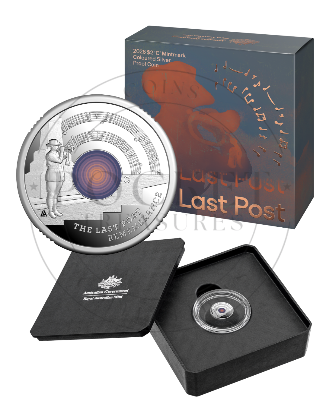 COMING SOON — 2026 The Last Post $2 Silver Proof C Mintmark Coin