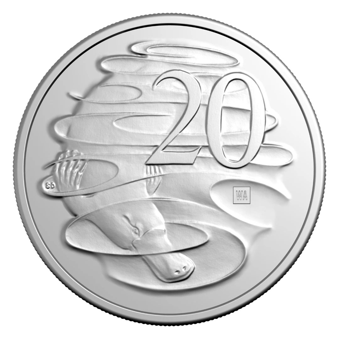 2026 Perth ANDA Money Expo ‘WA’ Privy Mark 20c Uncirculated Coin Card