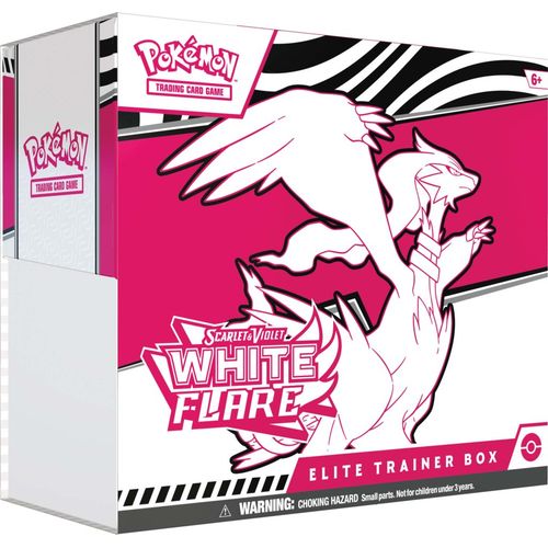 Scarlet & Violet— White Flare Elite Trainer Box (Pokemon TCG)