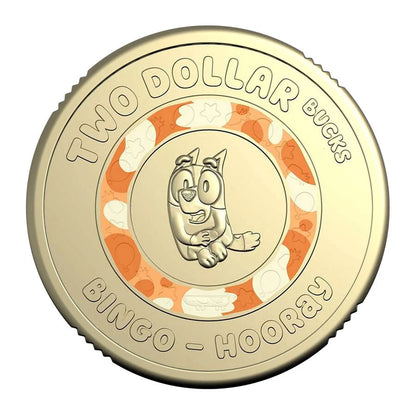 2026 $2 Bingo ‘Hooray’ Coloured Stamp and Coin Cover PNC