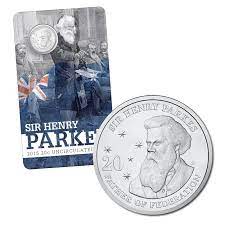 2015 20 cent 200th Anniversary of Sir Henry Parkes UNC