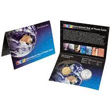 2008 International Year of Planet Earth Uncirculated RAMint 2 coin set