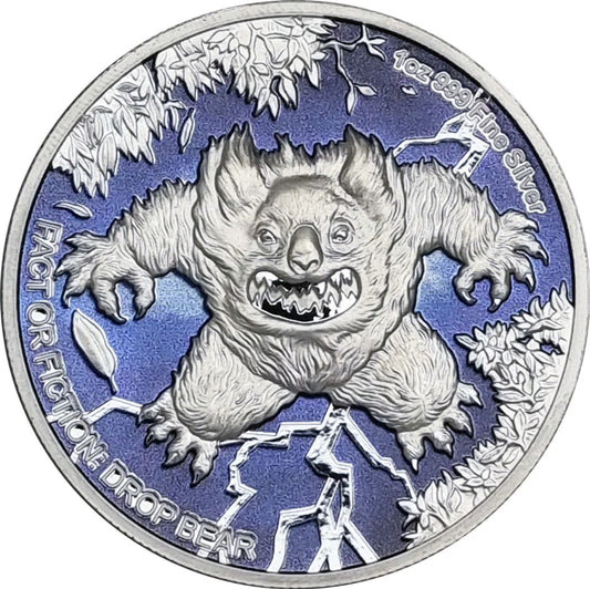 Fact or Fiction: Drop Bear 2024 Niue $2 1oz Silver Proof Coin