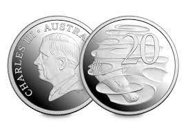 2024 Twenty Cent King Charles Uncirculated coin from RAM roll