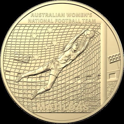 2023 $1 Matildas Keeper $1 dollar coin