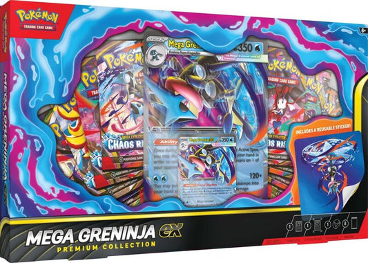 COMING SOON: Pokémon TCG: Mega Greninja ex Premium Collection