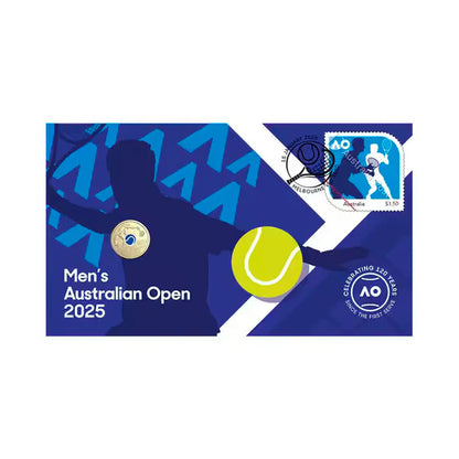 2025 $2 Australian Open Men's Postal Numismatic Cover (PNC)