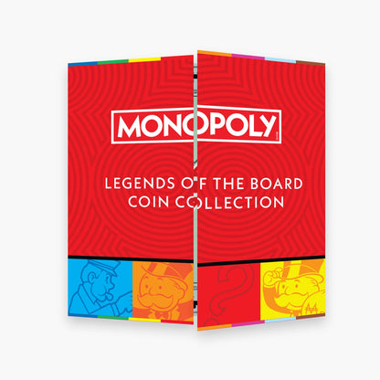 2026 Monopoly Legends of the Board .999 Silver Plated Six-Coin Set