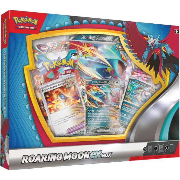 Pokémon TCG: Roaring Moon ex / Iron Valiant ex Box - PAIR