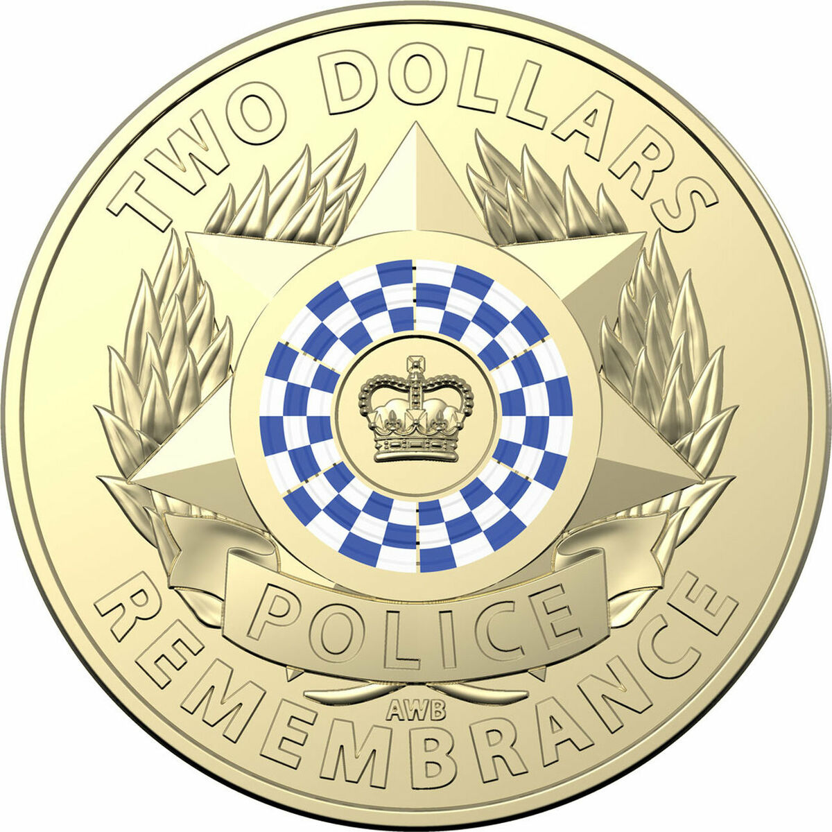 2019 $2 Police Remembrance Circulated coins