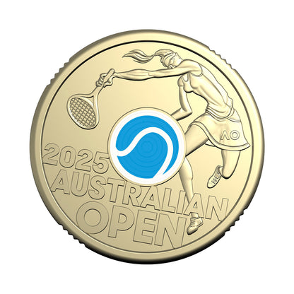 2025 $2 Australian Open Women's Postal Numismatic Cover (PNC)