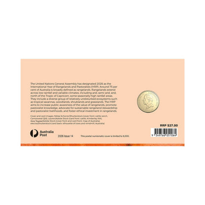 2026 $1 International Year of Rangelands and Pastoralists Envelope Privy Mark PNC