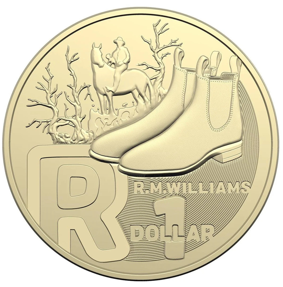 2022 $1 R.M. Williams Great Aussie Coin Hunt PNC