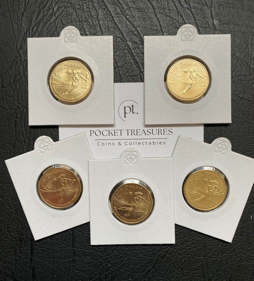 2023 1 Matildas Header 1 dollar RAM Pocket Treasures Coins and Collectables