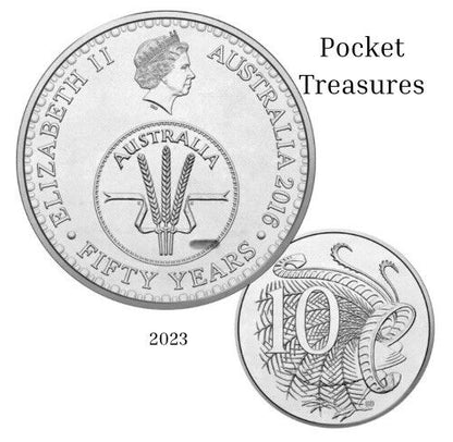 2016 Australian 10 Cent Changeover Coin Uncirculated from mint bag