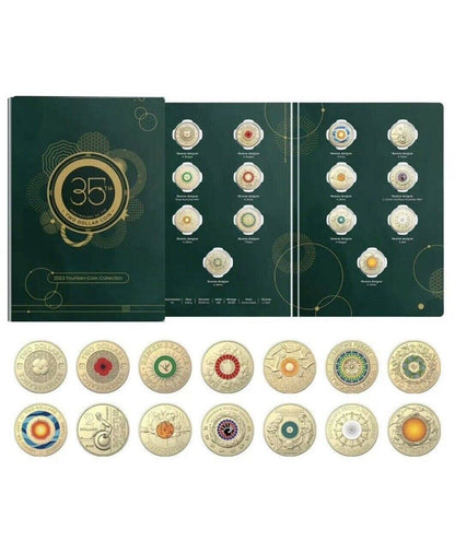 2023 $2 14-Coin Collection 35th Anniversary Two Dollar Coin