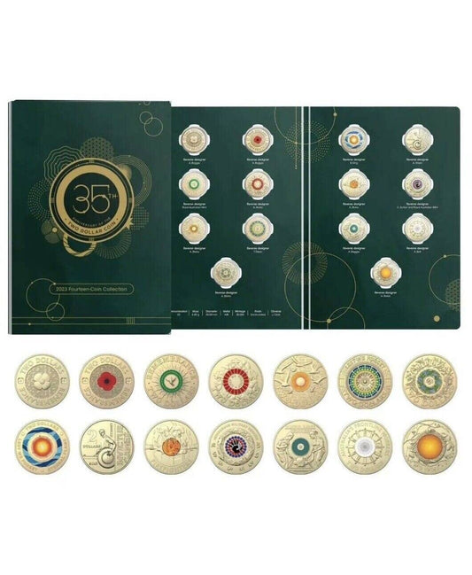 2023 $2 14-Coin Collection 35th Anniversary Two Dollar Coin