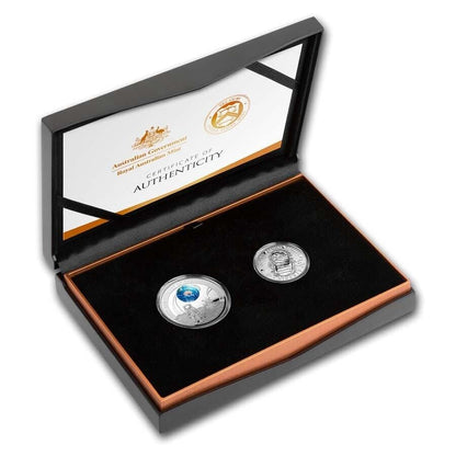 2019 50th Anniversary of Apollo 11 Moon Landing Two-Coin Proof Set