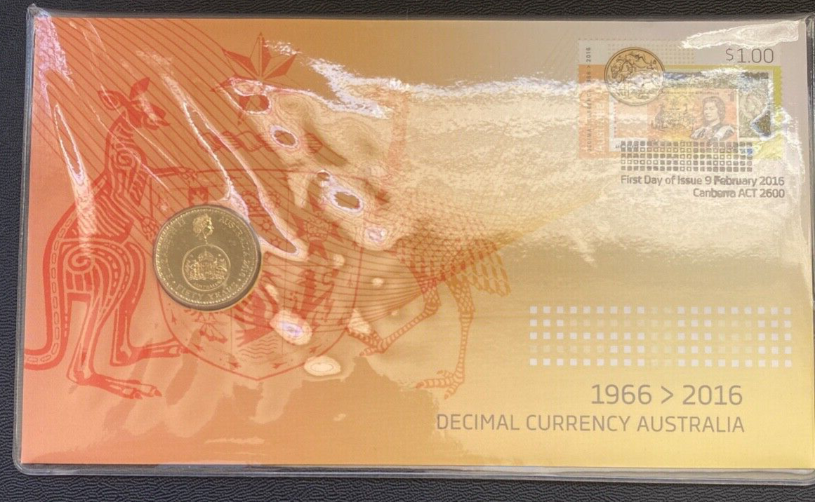 2016 50th Anniversary Decimal Currency Changeover - $1 Dollar Coin PNC