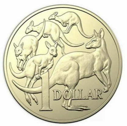 2014 Mob of Roos UNCIRCULATED Coin from RAM roll -  RARE LOW MINTAGE BRILLIANT LUSTRE