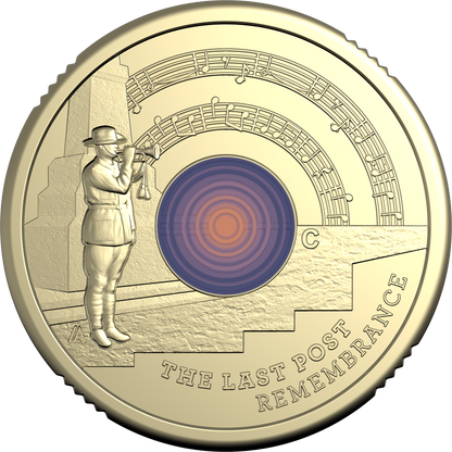 COMING SOON — 2026 The Last Post $2 C Mintmark Coloured Uncirculated Coin