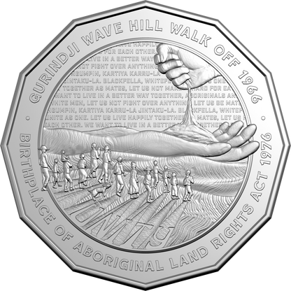2026 50c Unity – Wave Hill Walk-Off and Aboriginal Land Rights Coin