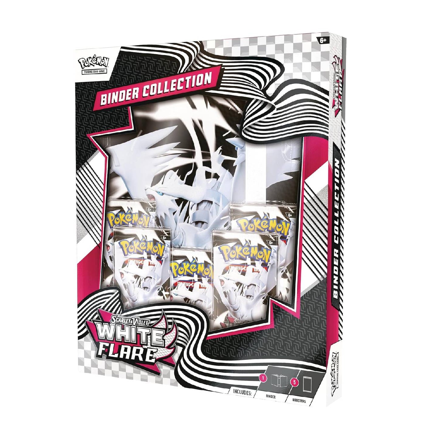 Scarlet & Violet— White Flare Binder Collection (Pokemon TCG)