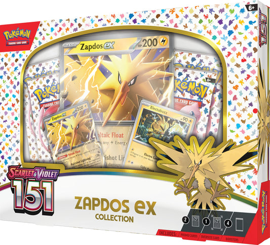 Pokemon TCG - Scarlet & Violet 151 Zapdos Ex Collection